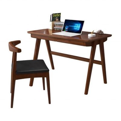 Bureau d'ordinateur en bois personnalisé avec un matériau de surface écologique durable