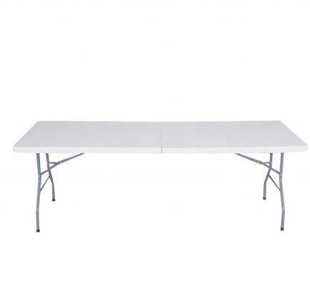 Table à manger de pique-nique pliable en plastique HDPE populaire à l'extérieur avec un design moderne