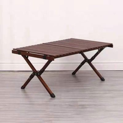 Table à manger de pique-nique en bois massif pour un montage et un nettoyage faciles