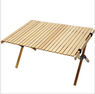 Table à manger de pique-nique en bois massif pour un montage et un nettoyage faciles