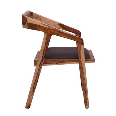 Design moderne en bois massif Chaise de salle à manger