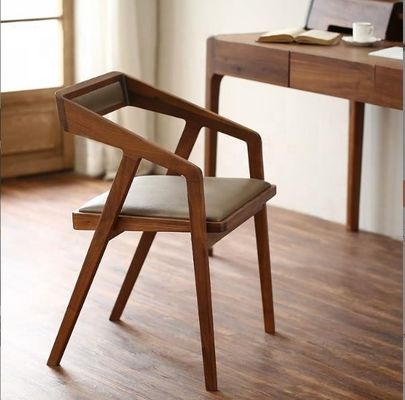 Design moderne en bois massif Chaise de salle à manger