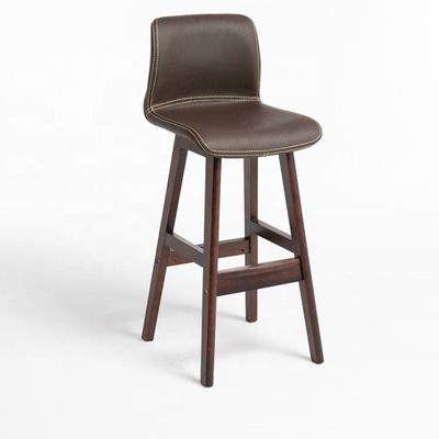 Fabrication exquise Chaises de bar de cuisine avec chaises hautes Tabouret de bar et design personnalisé en noir