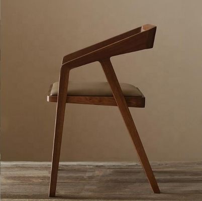 Design moderne en bois massif Chaise de salle à manger