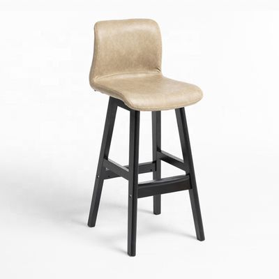 Fabrication exquise Chaises de bar de cuisine avec chaises hautes Tabouret de bar et design personnalisé en noir