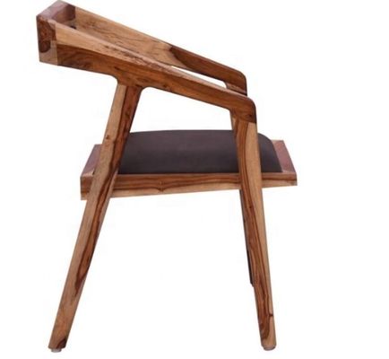 Design moderne en bois massif Chaise de salle à manger