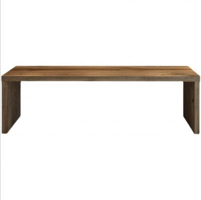 Bureau d'ordinateur et table de conférence en bois massif de conception moderne pour le travail collaboratif