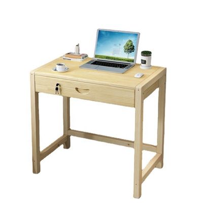 Moderne personnalisé couleur en bois massif Tableau de bureau de bureau pour petite chambre bureau d'étude