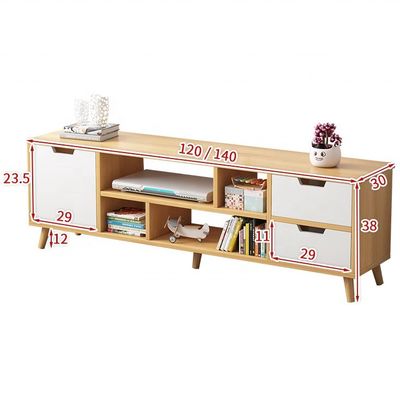 Meubles de salon de couleur personnalisée professionnel Stand TV en bois/Armoire pour les maisons de style moderne