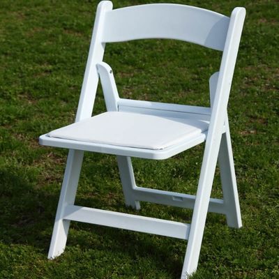 Accueil Bureau Chaise pliante portable empilable pour les événements de mariage Matériau PP bois