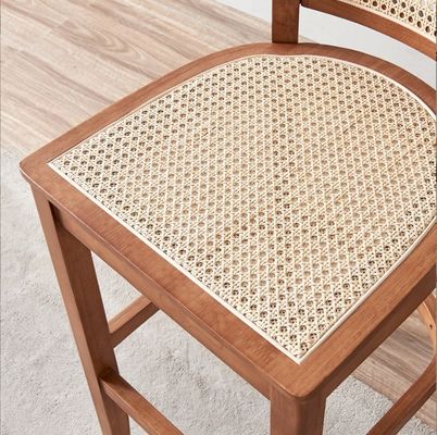 Chaise de bar de cuisine sur mesure Pieds en bois massif Tabouret de comptoir 43cm*43cm*109cm Poids limité 100kg