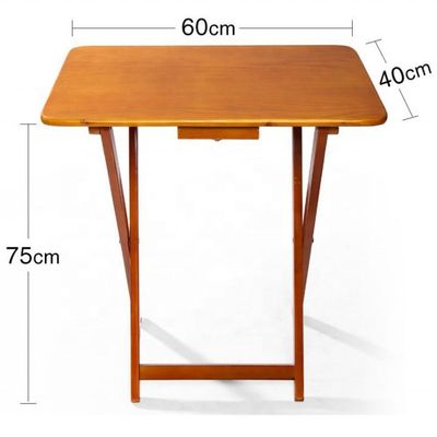 Table pliante en bois massif Portable et léger pour un transport facile