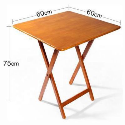 Table pliante en bois massif Portable et léger pour un transport facile