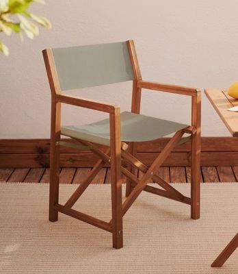 Emballage du courrier Chaise extérieure moderne nordique avec bois massif et design pliable