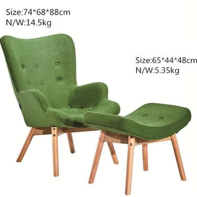 Courrier général Emballage Meubles pour la maison sur mesure Économie pratique Loisirs Chaise de salon avec jambe en bois Chaise d'étude