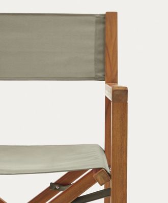 Emballage du courrier Chaise extérieure moderne nordique avec bois massif et design pliable