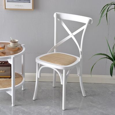 Cadre en bois de caoutchouc Chaise en bois pour banquet moderne Meubles de maison