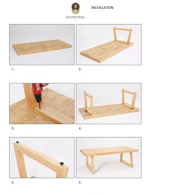 Bâtiment de bureaux Assurance Nordique Art Table à manger en bois massif sur mesure pour un design professionnel et moderne