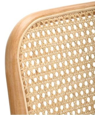 Meubles commerciaux Tabouret de comptoir en bois avec cadre naturel et sans conception pliée