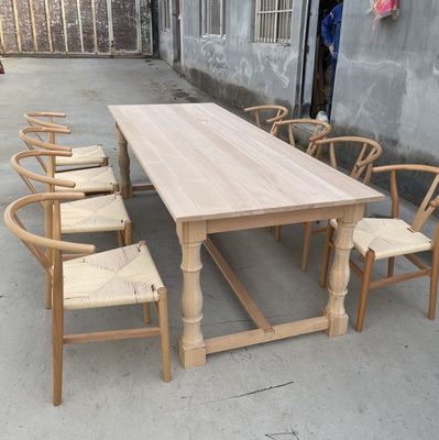 Design moderne cuisine restaurant salle à manger chaise en bois et table d'événements pour le bâtiment de bureaux