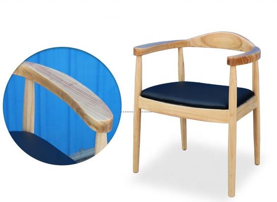 Chaise à manger en bois écologique pour les amateurs de café dans les hôtels et les ménages contemporains