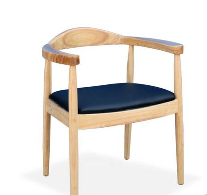 Chaise à manger en bois écologique pour les amateurs de café dans les hôtels et les ménages contemporains