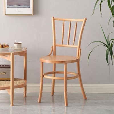 Chaise de bar spécifique Chaise de salle à manger en rotin Meubles de bar Chaise en bois massif pour salle à manger