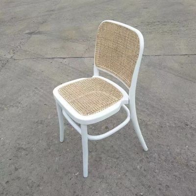 Chaise de mariage en rotin moderne pour banquets et mariages