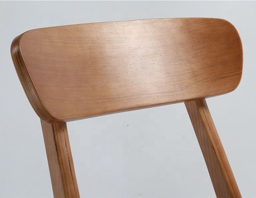 Meubles de salle à manger classique Collection Chaises en caoutchouc en bois massif Chaises à manger au design moderne