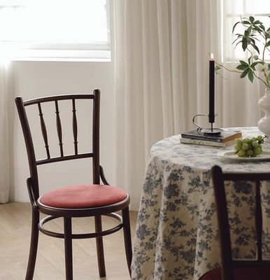 Meubles de salle à manger en bois massif velours en bois classique luxe d'occasion ancien chaises modernes pour mariages et événements spéciaux