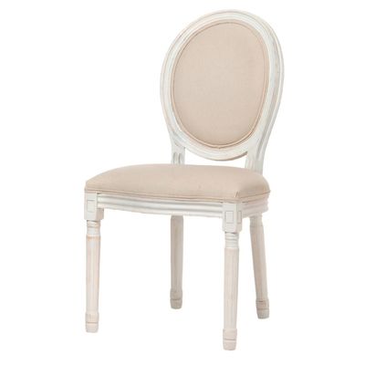 Chaise de mariage en bois massif rembourrée personnalisée pour le commerce en noyer / naturel / blanc