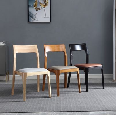 Design moderne Chaise de salle à manger en bois pour les restaurants