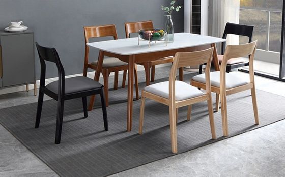 Design moderne Chaise de salle à manger en bois pour les restaurants