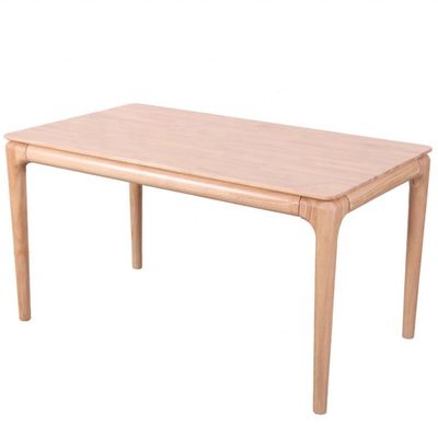 LL-A02 Table à manger en bois massif de style nordique moderne