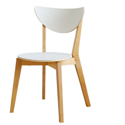 En bois massif ancien sculpté à dos haut en bouleau courbé Chaises à manger pour café
