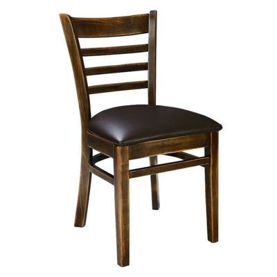 Chaise de cuisine spécifique Chaise en cuir en bois massif pour la maison ou le restaurant