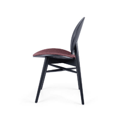 Chaise de salle à manger en bois de luxe Nordic Light multifonctionnelle pour la maison Café Hôtel