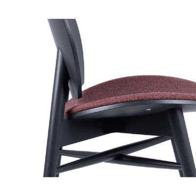 Chaise de salle à manger en bois de luxe Nordic Light multifonctionnelle pour la maison Café Hôtel