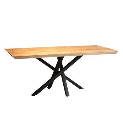 Table à manger en bois de design moderne pour les meubles de maison