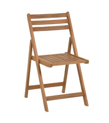 Chaise en bois pliable solide pour hôtel et restaurant Nordic Design