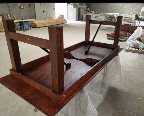 Table pliante en bois à louer pour les mariages et fêtes