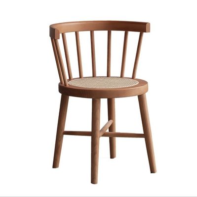 Chaise de salle à manger en bois massif Nordic Good Design Meubles de restaurant anciens avec style contemporain en 55cm*40cm*74cm