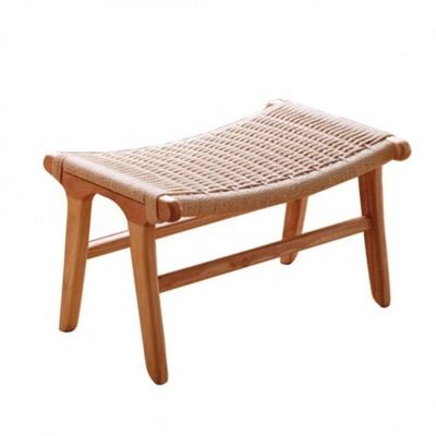 Tabouret ottoman en bois parfait pour les meubles de bureau et les options de personnalisation