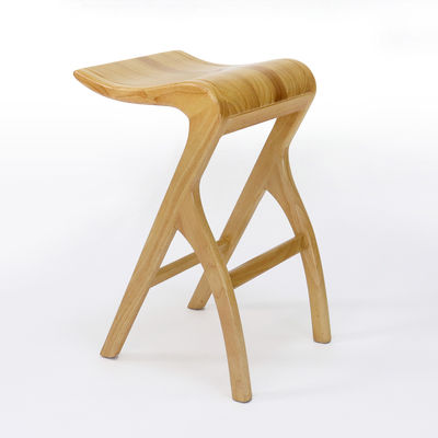 Home Bar Essentiel bar en bois massif laqué tabouret avec chaise haute salon