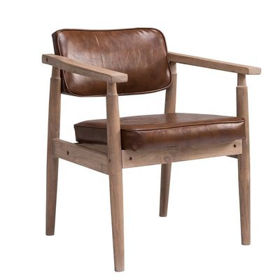 Vintage style antique soutien-bras en bois massif Café Restaurant Lounge de loisirs Chaise vintage avec service OEM accepté