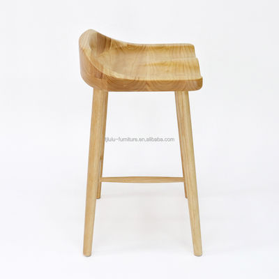 W43*D42.5*H74CM ancienne chaise de bar en bois massif tabourets chaise haute chaise en bois