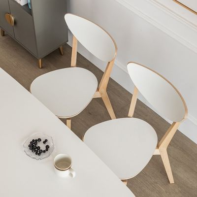 Chaise de salle à manger junior en bois massif pour la salle à manger