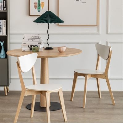 Chaise de salle à manger junior en bois massif pour la salle à manger