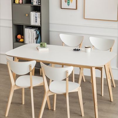 Chaise de salle à manger junior en bois massif pour la salle à manger