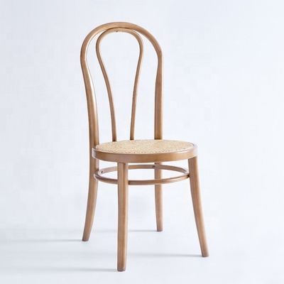 Chaises Thonet en bois massif de hêtre antique pour les fêtes de jardin